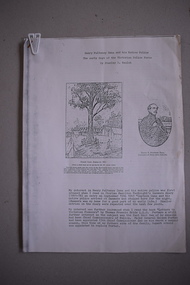 Article, Henry Pulteney Dana and his Native Police, 1970s
