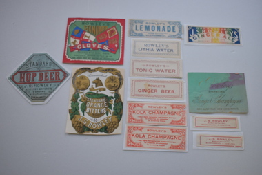 13 labels, Rowley