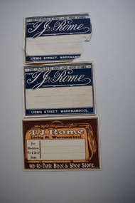 4x Labels, Rome, Early 20th Century