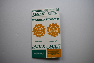 Label for Sungold milk