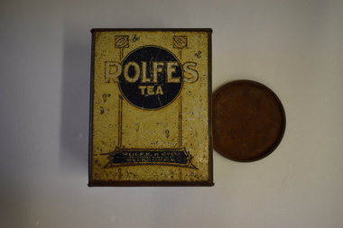 Tea Tin (Rolfe), Artefact, Early 20th century