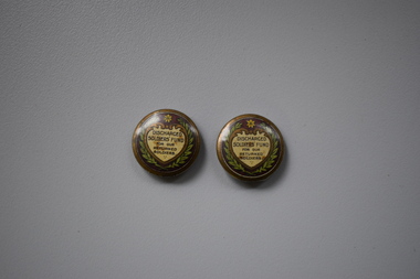 Badges, Discharged Soldiers’ Fund, C 1918