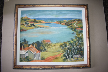Framed Paintings, 1 The Frame Shop,  Fairfield, Melbourne .2 Kardinia Picture Framing, Geelong, 1Warrnambool Botanical Gardens .2 Hopkins River, Warrnambool, 1953