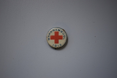 Badge, Warrnambool Red Cross 1916, 1916