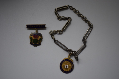 medal, 1 Newman .2 Stokes, Warrnambool & District Caledonian Society, Mid 20th century