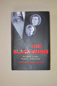 Book, Melbourne University Press, The Blackburns, 2019