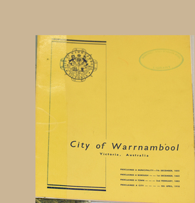 Book, City of Warrnambool