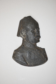 Plaque - Metal Plaque (man’s head)
