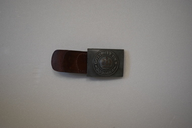 Clothing - German Belt Buckle, Early 20th century