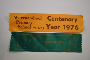 Souvenir - School Ribbon, Second half of the 20th Century