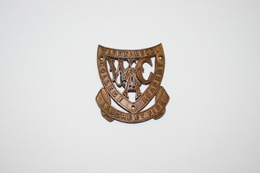Badge - Warrnambool College Academy Badge, Early 20th century