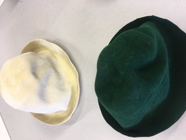 Headwear - Lady's hat and hat shapes, 1960s