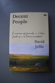 Book - Family History Book, Wakefield Press, Decent People, 2020