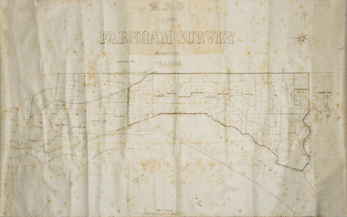 THis is a map of the Farnham Estate which is to the west of Warrnambool.