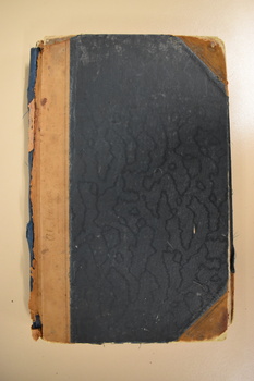 This is a journal which belonged to a warrnambool doctor , Dr Buzzard.