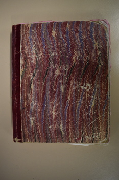 This is a small letter book which relates to the Lance patent.