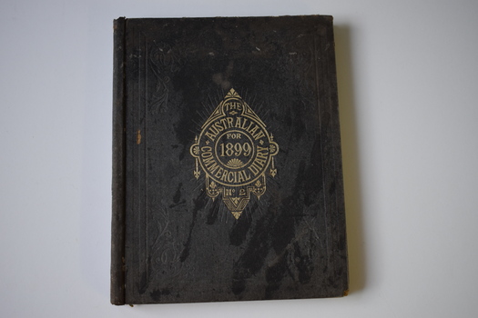 An auctioneers diary from 1899.