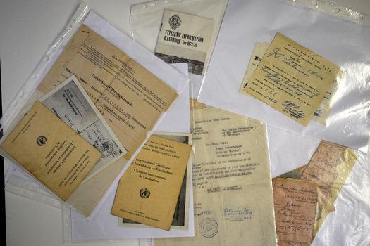  A collection of documents relating to an employee of Swintons Warrnambool.