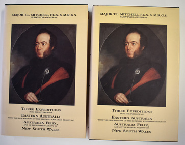 book - Books, Eagle Press, Mitchell's Three Expeditions into Eastern Australia, 1996
