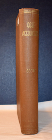 Book, Walter Scott, Australia, Cost Accounting, 1944