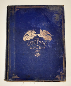 Book, Edward Joseph Mansfield,  London, The Graphic Jany to June 1887, 1887