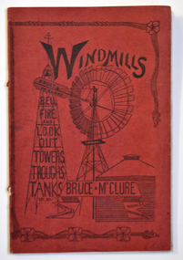 Work on paper - Booklet, Windmills: bell, fire and lookout towers, troughs, tanks