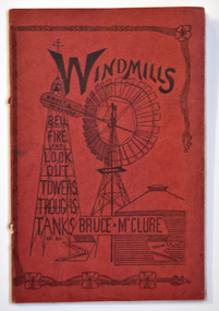 Work on paper - Booklet, Windmills: bell, fire and lookout towers, troughs, tanks