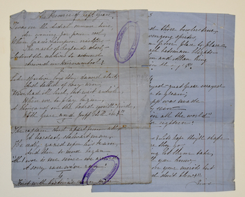 Literary work, The Reverie of Capt. Grace, 1873