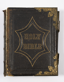 Book - Bible, Rev. John Eadie, United Presbyterian Church, The Illustrated National Family Bible, late 19th century