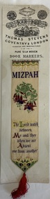 This is a woven Stevengraph bookmark .