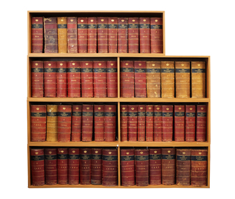 Book (Collection) - Victorian Government Gazettes, Government Printer, Melbourne, Government Gazettes, 1854 to 1895