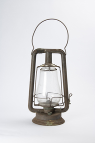 Functional object - Hurricane lamp, c. 1920