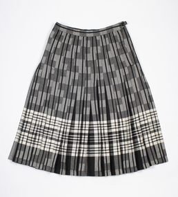 Clothing - Pleated skirt, Fletcher Jones and Staff Warrnambool, 1980s