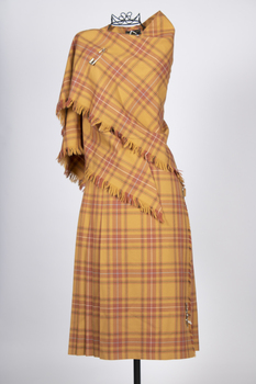 Fletcher Jones kilt and wrap in Australian tartan.