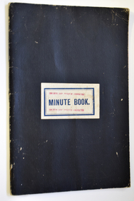 A minutes book from the Childers Cove Progress Association.