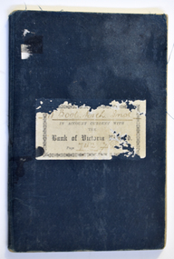 Financial record (Item) - Warrnambool Mechanics Institute & Free Library Bank of Victoria Bank Book, The Bank of Victoria Limited Warrnambool, 1904-1911