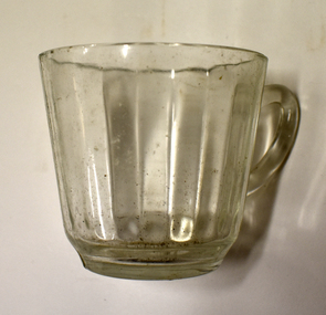 Domestic object - Glass cup, 1960s