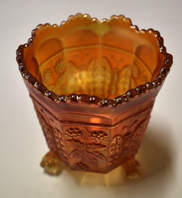 Decorative object - Carnival Ware glass vase, c. 1940