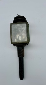 Functional object - coach lamp, c. 1900