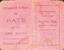 Allansford and District Anglers Club 1945-1946 Season ticket