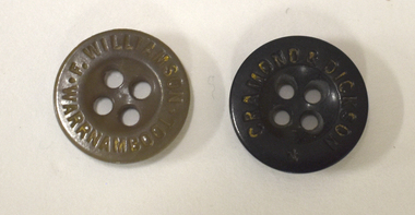 Functional object - Two Tailors' Buttons, c.1940