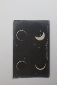 Photograph - Foyle postcard Eclipse 1916, 1916