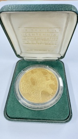 Medal - Bicentennial Commemorative Medallion, Royal Australian Mint, Canberra, 1988