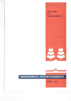 [.5] Welcome to Warrnambool Warrnambool Visitors Handbook 1993-1994