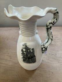 Ceramic - Jug, Souvenir Mary Rose Exhibition, 1994