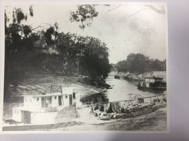 Photograph, Paddle steamers on Darling River, 1982 (approx)