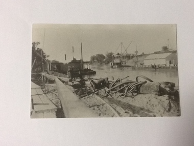 Black and white photograph, Approx 1980