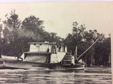 Black and white rectangular photograph, 1950?