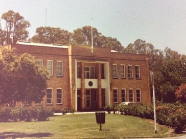 A coloured rectangular photograph, November 1979