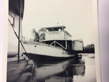 Black and white square photograph, 1974